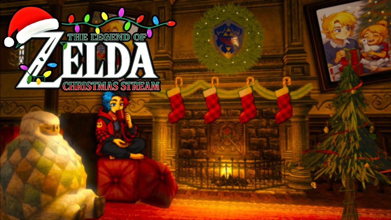 ⭐ 24/7 Zelda Christmas Visualizer 🎄 Relaxing Holiday LoFi & Ambience (Till New Years)