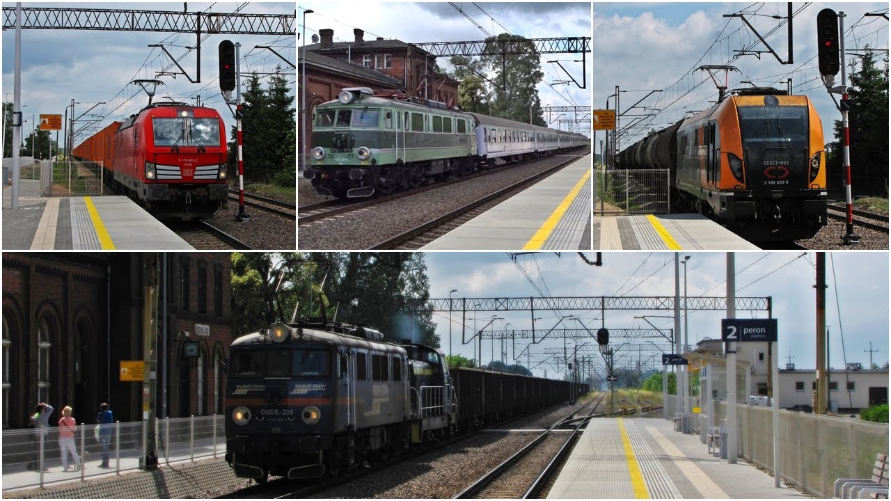 Składanka kolejowa z D29-353 | Trzemeszno | 02.07.2017 | PKP IC, Majkoltrans, STK, PKP Cargo
