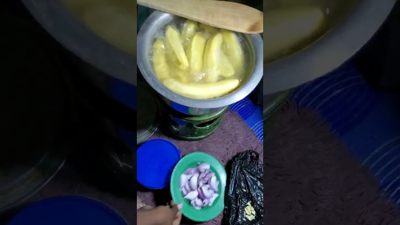 Ugandan katogo recipe of bananas and g.nuts preparation 😋