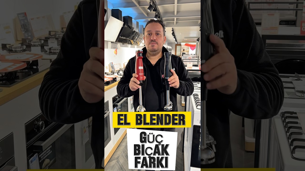El Blenderi &ldquo;G&uuml;&ccedil; ,Bı&ccedil;ak, Farkları ?