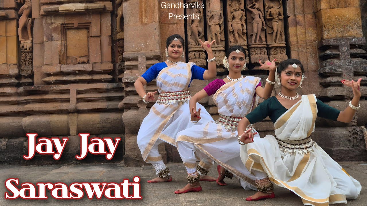 Jay Jay Saraswati || Saraswati Puja || Dance Cover || Semi Classical || Gandharvika ✨