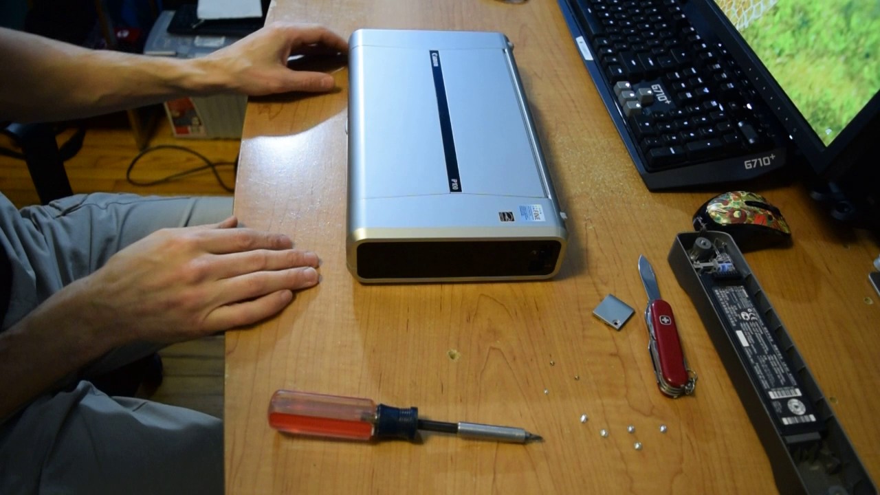 Canon Pixma iP100 Inkjet Printer Cover Removal