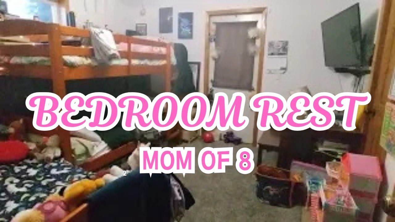 If your kids’ room explodes daily… come tidy with me.💞#momof8