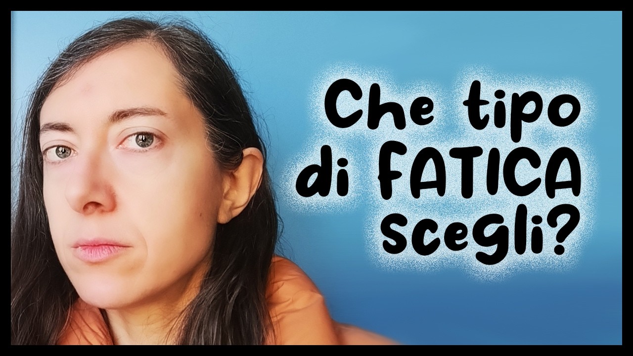 Che Tipo Di Fatica Scegli? #psicologia