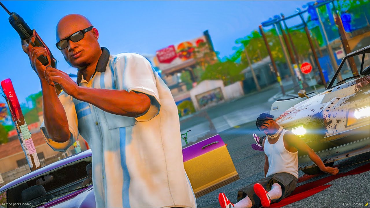AYO PROVOZIERT DIE FALSCHE GANG UND KASSIERT SCHÜSSE 😂💀 | GTA Roleplay