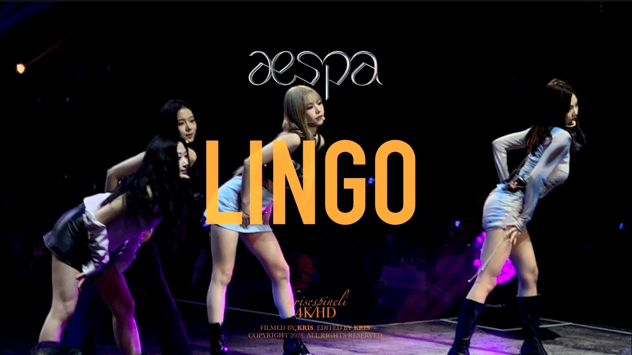 230411 aespa (에스파) in Manila - LINGO (K-verse PH) 4K HD