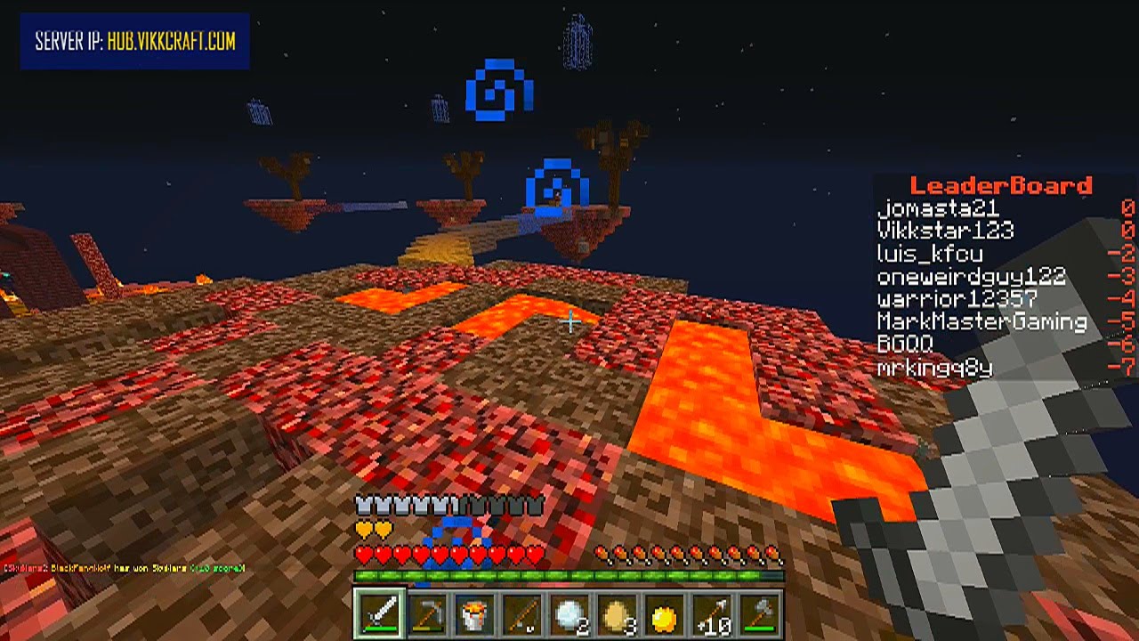 Minecraft SOLO Sky Wars #21 с Vikkstar