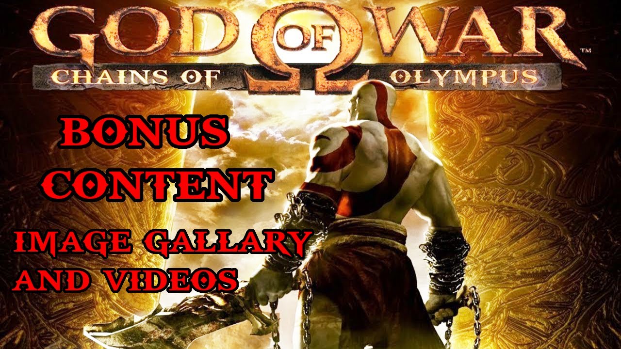 God of War Chains of Olympus: Bonus content