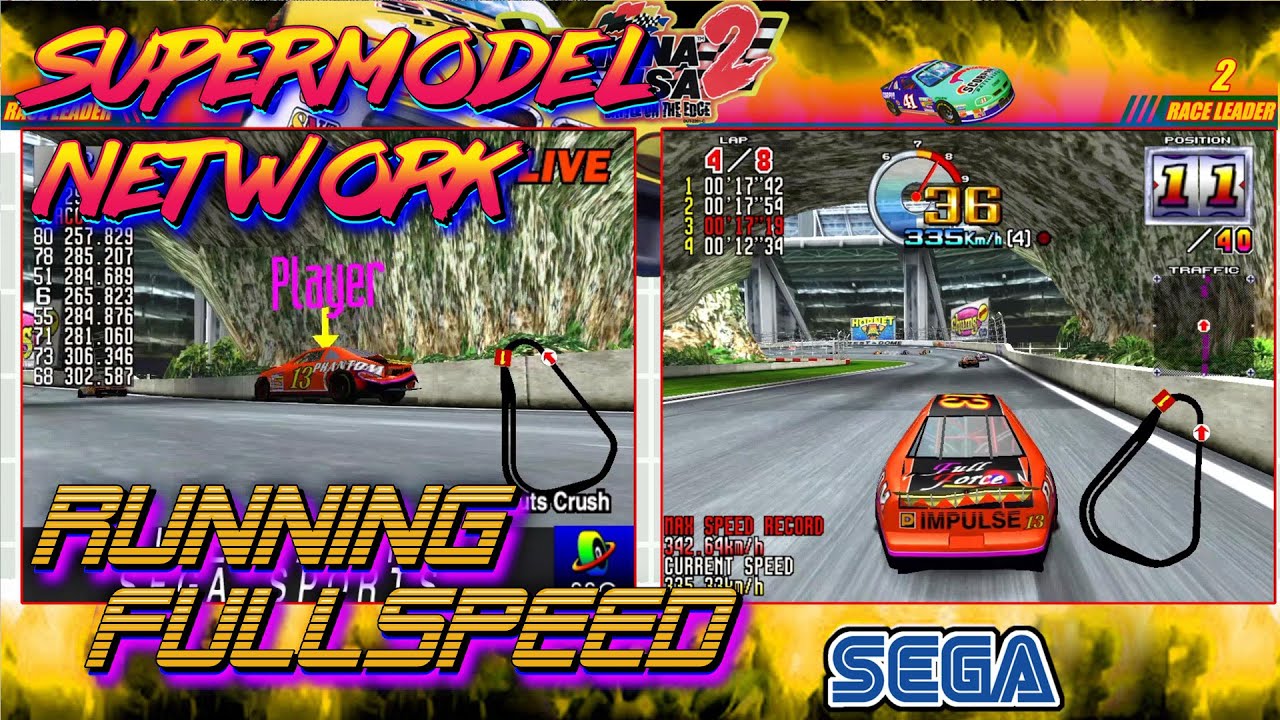 Daytona USA 2: Battle on the Edge - Full Speed Network Live Cam!