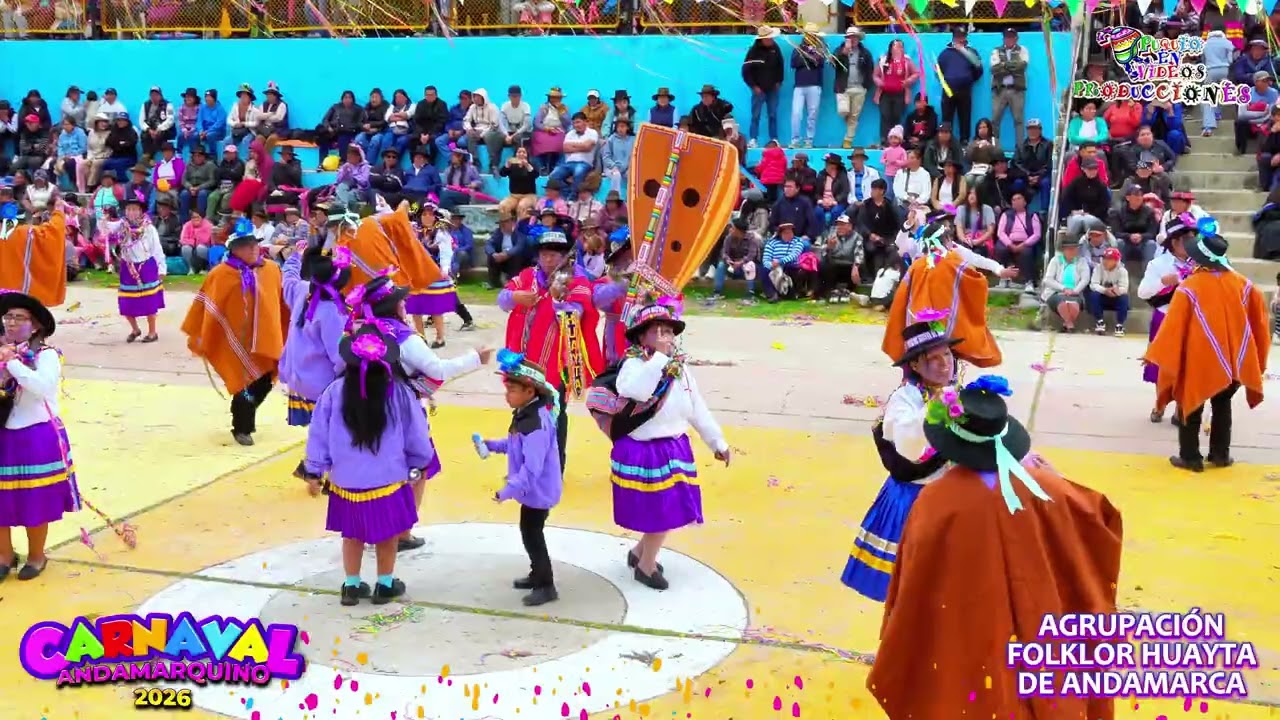 CARNAVAL ANDAMARQUINO 2026 - AGRUPACIÓN FOLKLOR HUAYTA DE ANDAMARCA.
