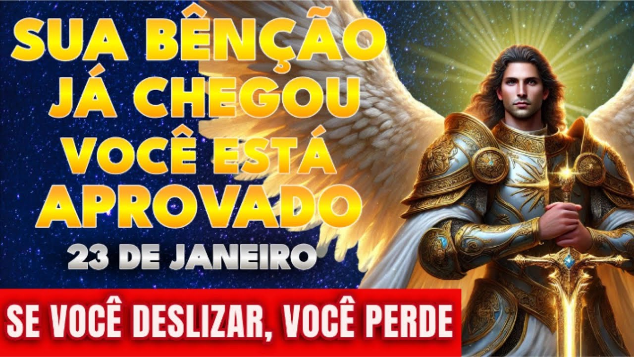 DEUS DIZ _ ESPERE FILHO… SEU MILAGRE JÁ FOI LIBERADO ✨🛐 SÃO MIGUEL