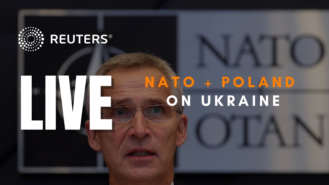LIVE: NATO chief Jens Stoltenberg and Polish President Andrzej Duda speak