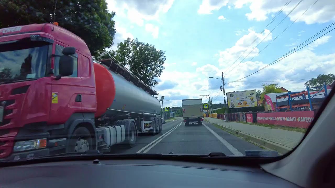 LATO 2024 TRASA Z MIELCA DROGĄ 985 I FRAGMENT AUTOSTRADY A4