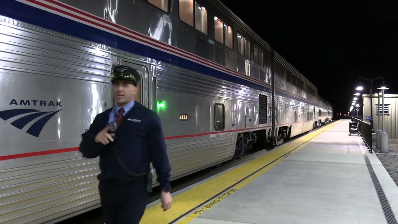 Calif. Zephyr in Ft. Morgan on 05JAN2026