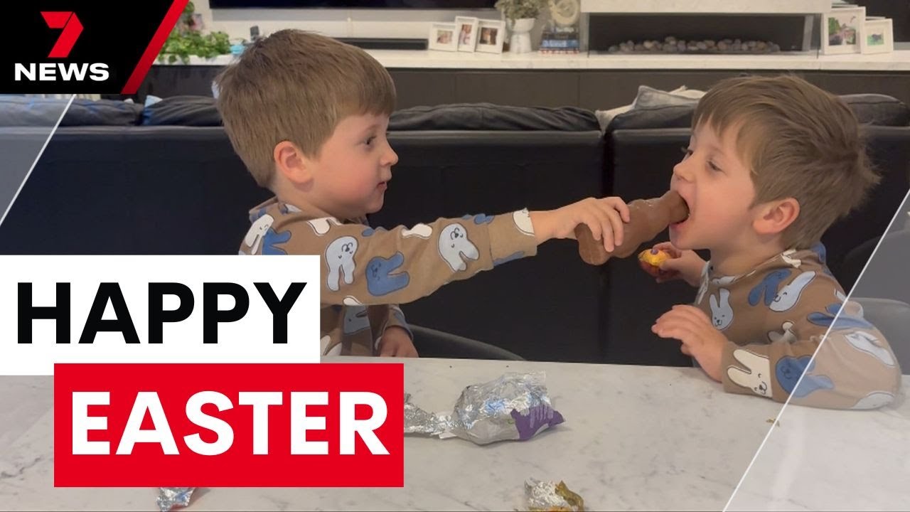 Churches and chocolate as Melbourne marks Easter Sunday | 7NEWS