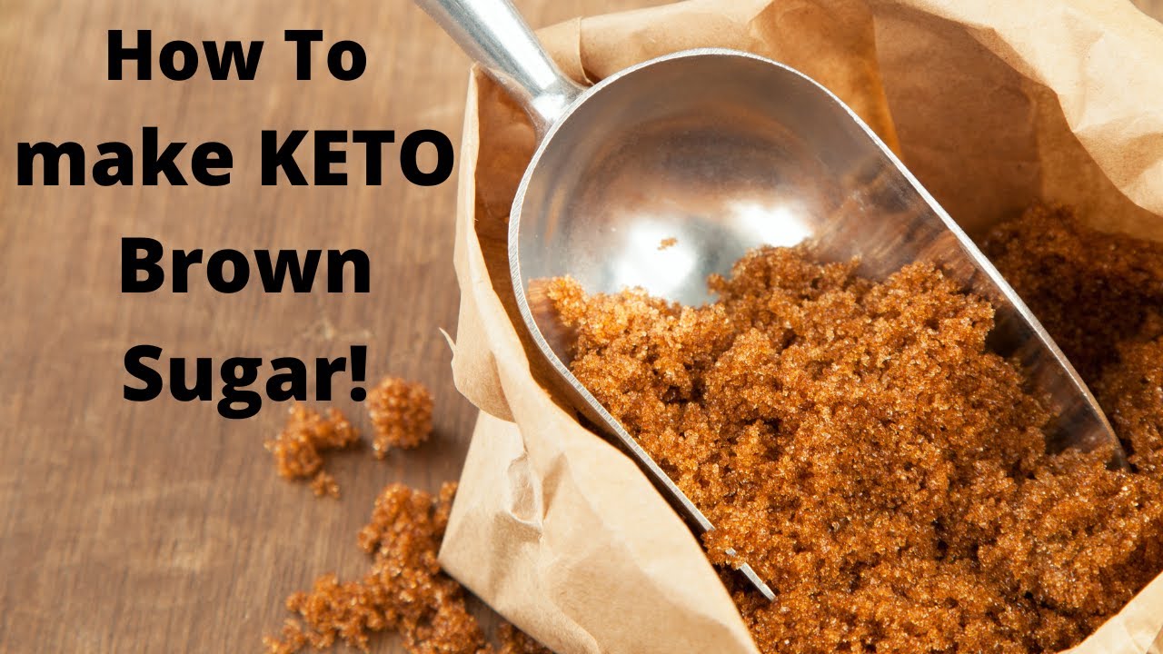 Рецепт KETO с коричневым сахаром
