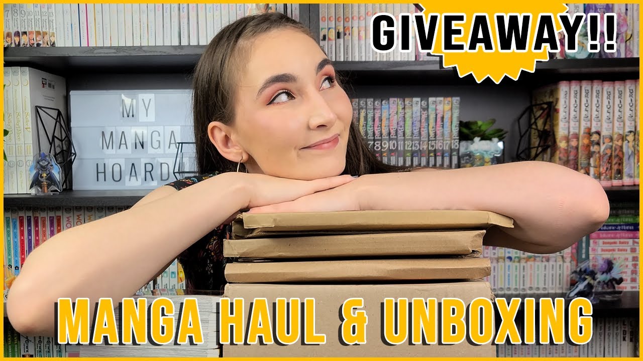 Manga Haul & Unboxing: June 🌠 2022 [40+ Volumes!] Giveaway!! CLOSED