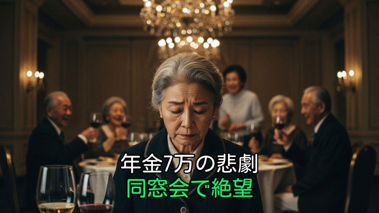 年金7万円の末路…同窓会で突きつけられた「老後格差」の残酷な真実