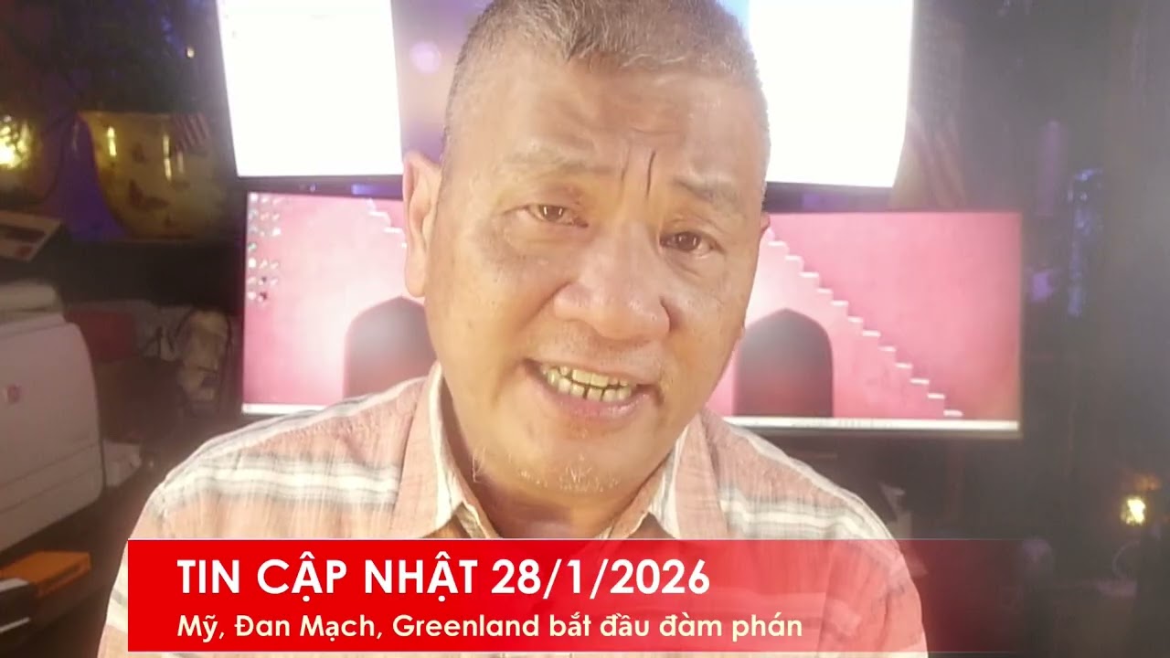 TIN CẬP NHẬT 28/1/2026: Hoa Kỳ, Đan Mạch và Greenland bắt đầu đàm phán về số phận của Greenland