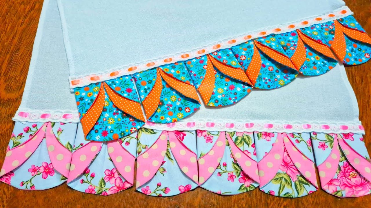 PANO DE PRATO FICOU LINDO! KITCHEN TOWEL
