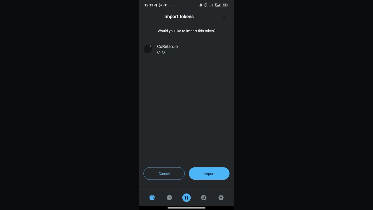 HOW TO IMPORT YOUR CORETARDIO WALLET ADDRESS INTO YOUR CORE BLOCKCHAIN MAINNET IN METAMASK