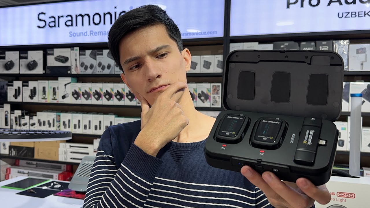 Saramonic Blink 500 Pro-X B6 mikrofoniga obzor | Mobilogriflar uchun texnika