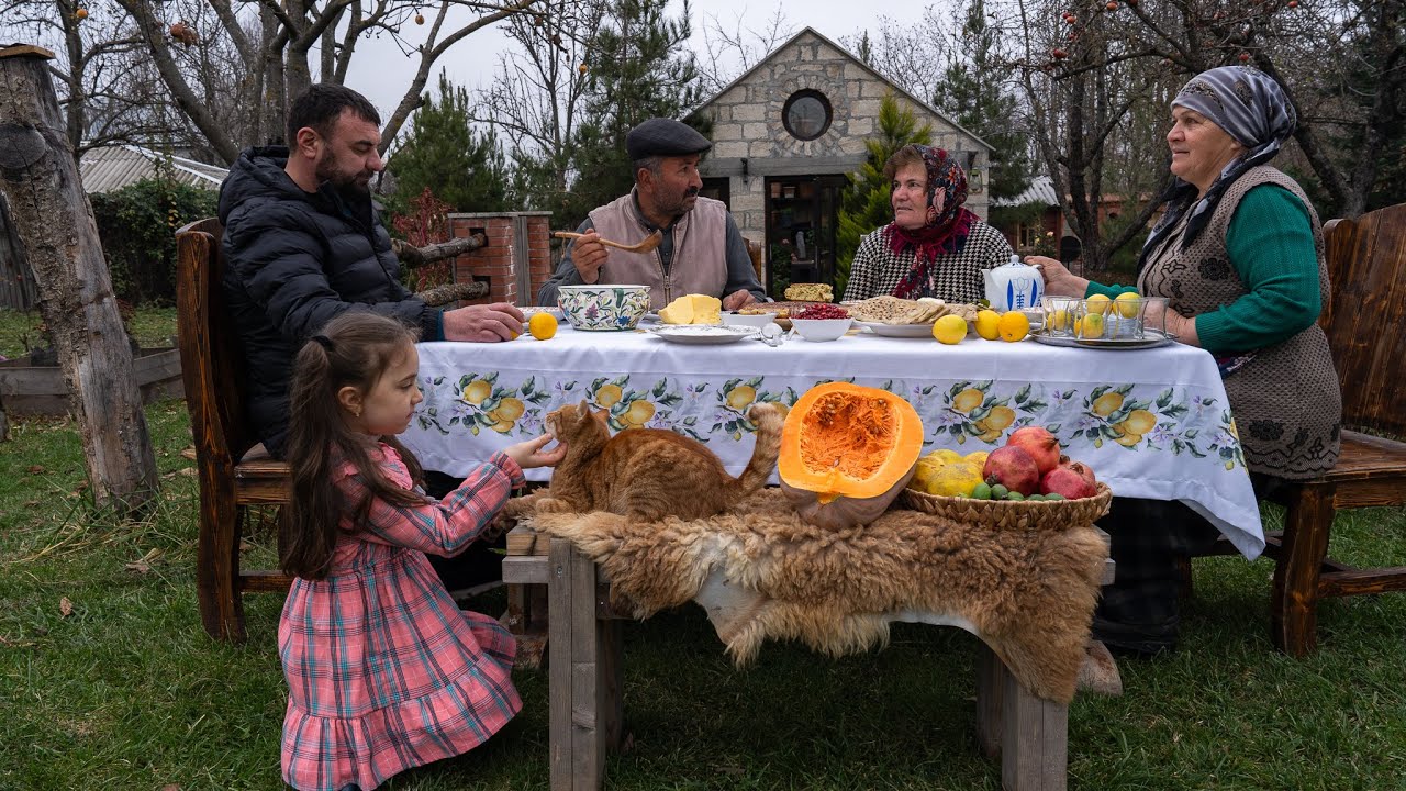 Готовим Деревенский Завтрак Для Семьи И Соседей...🌶