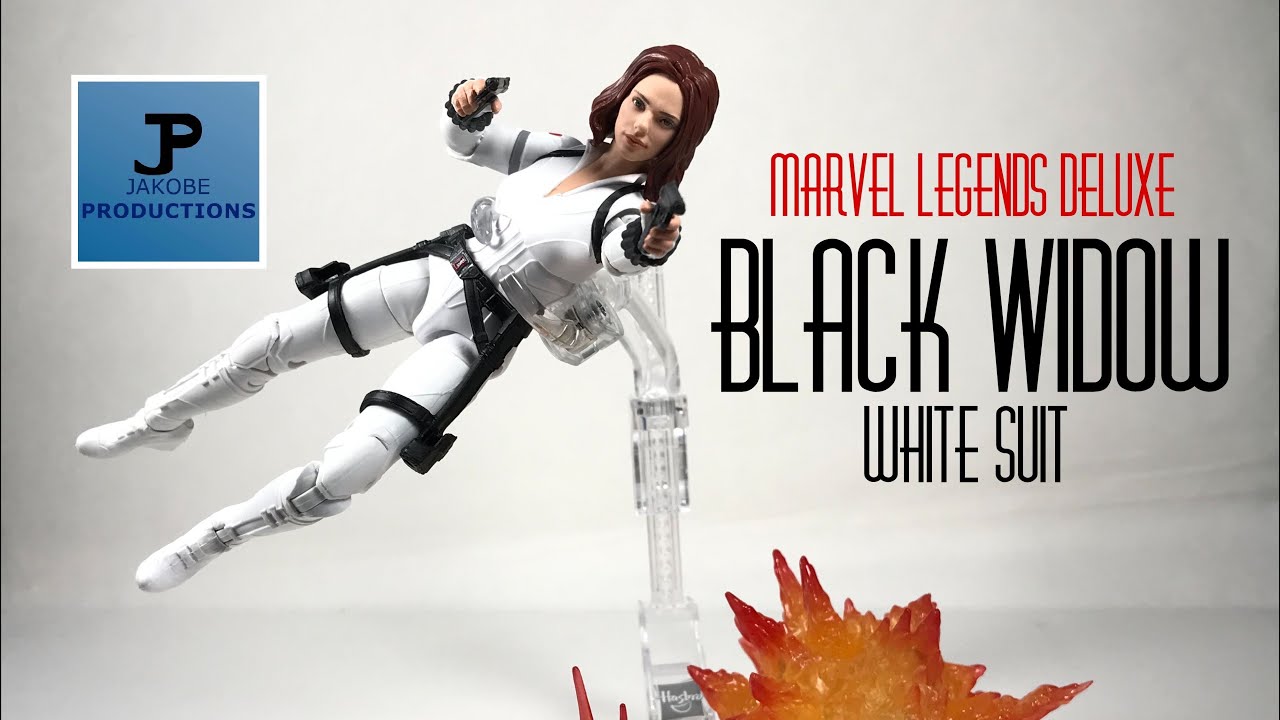 White Suit Black Widow (Movie) | Marvel Legends Deluxe Review