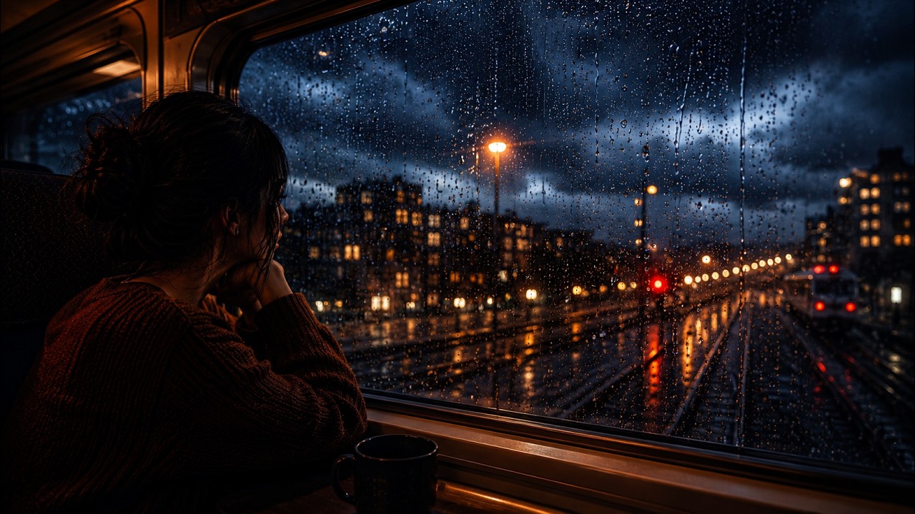 POV: You&rsquo;re Traveling Through Rain at 2AM 🌙 Sleep Ambience