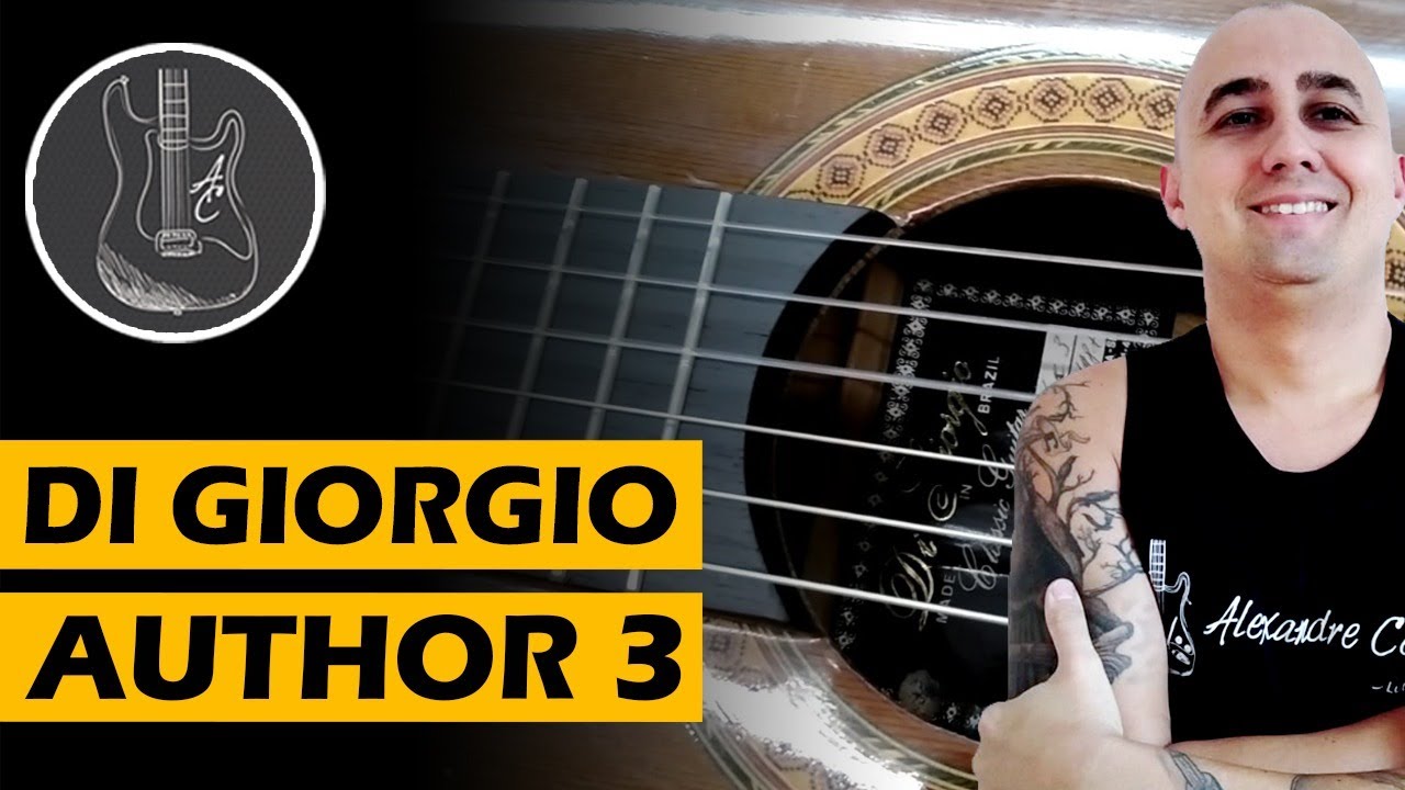 Violão Di Giorgio Author 3 Ano 1987 - Troca de trastes e mais algumas coisinhas