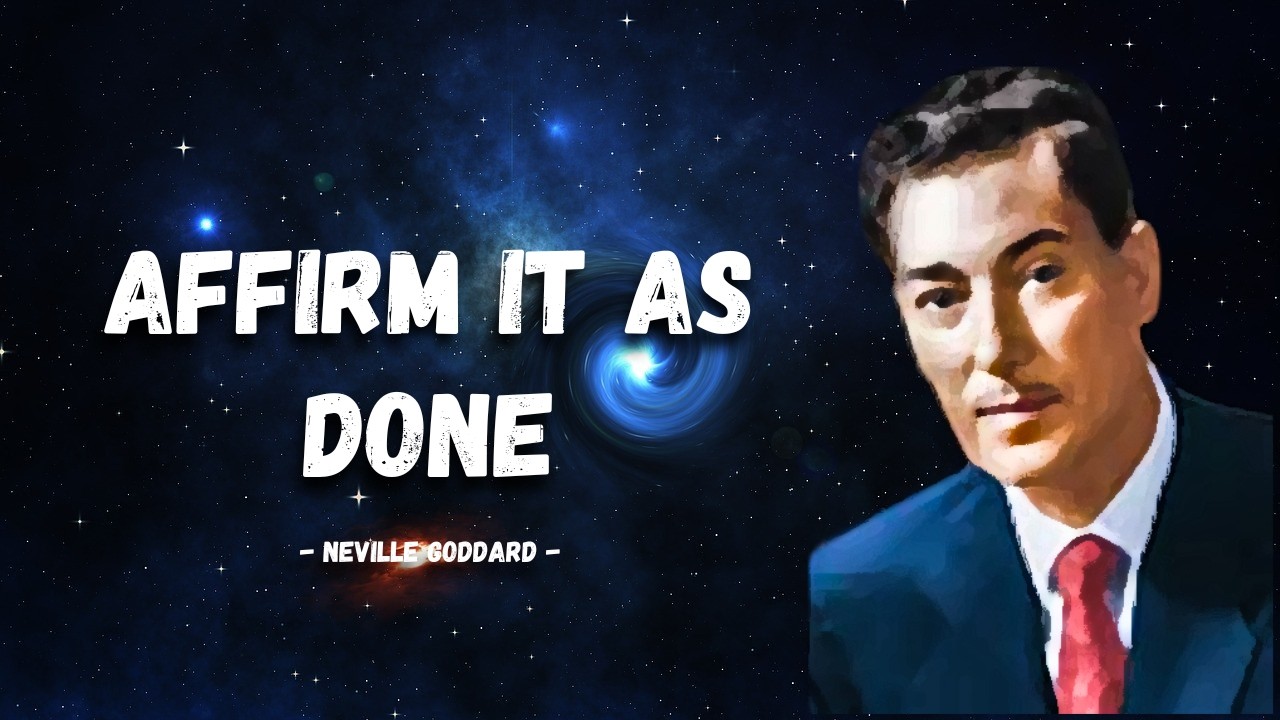 Imagine It DONE for Just 3 Days and Then Let Go... | Neville Goddard