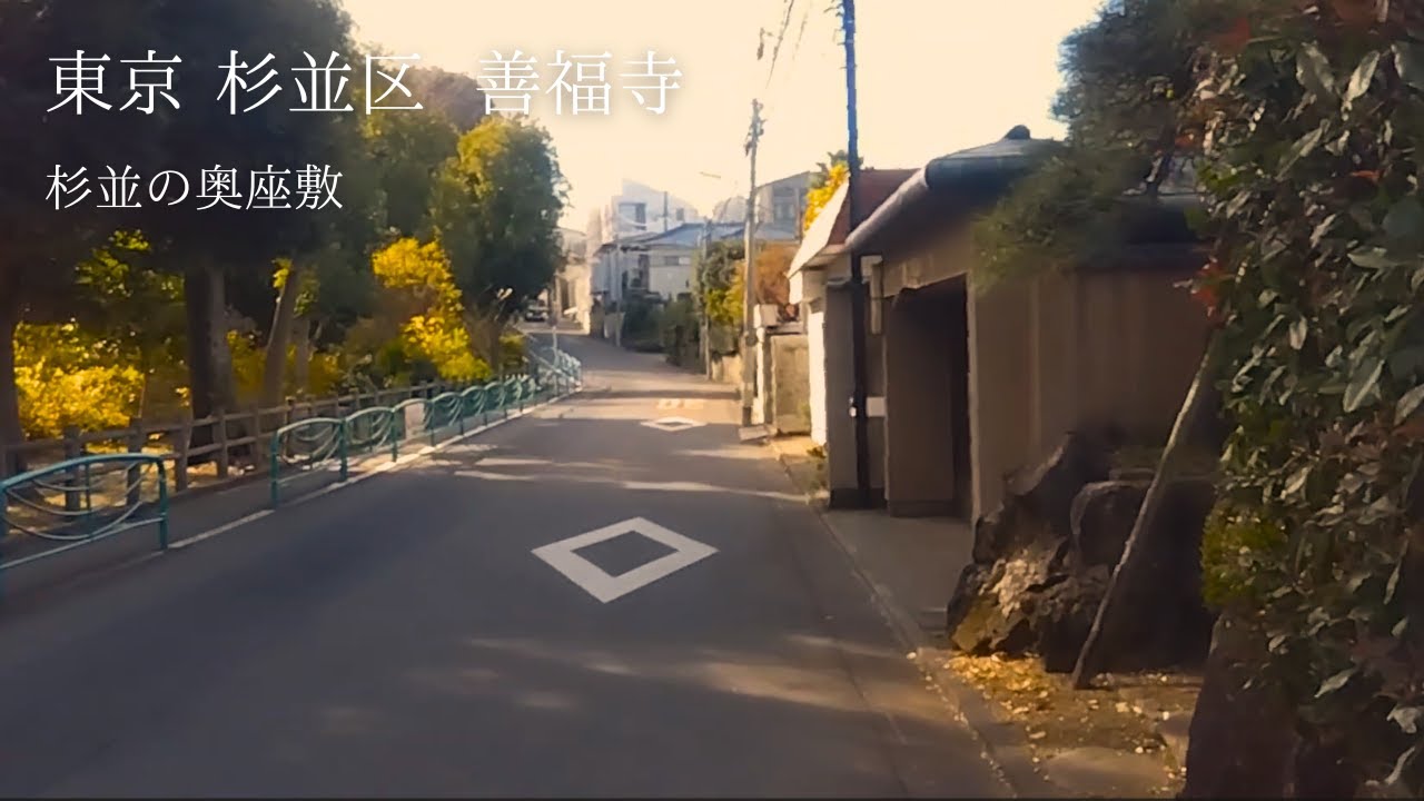 【善福寺】東京都杉並区の高級住宅街　善福寺を散策しました。