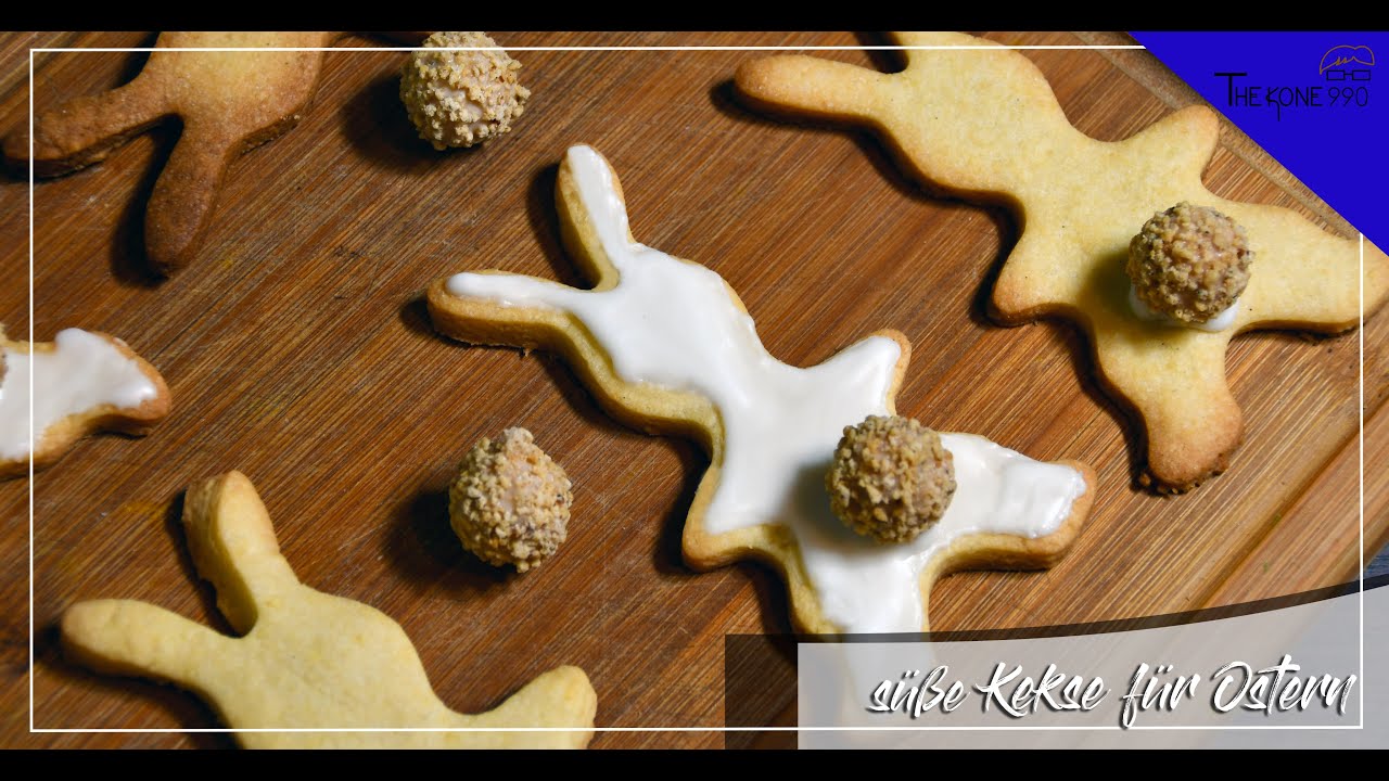S&uuml;&szlig;e Osterkekse perfekt zu Ostern - Dessert zubereiten leicht gemacht