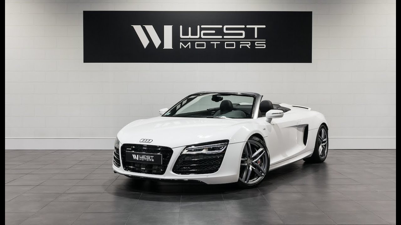 WEST MOTORS LYON I Audi R8 V10 Spyder 525 ch S-Tronic