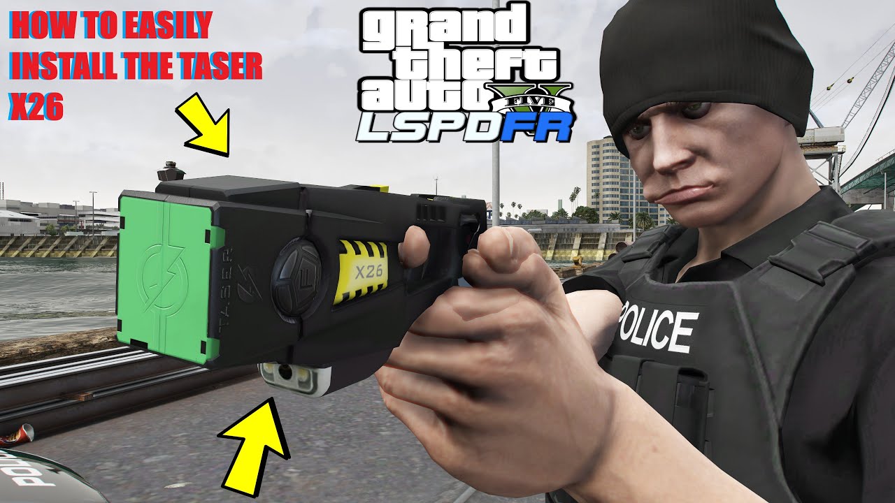 Как легко установить электрошокер Taser X26 | #LSPDFR #GTA5