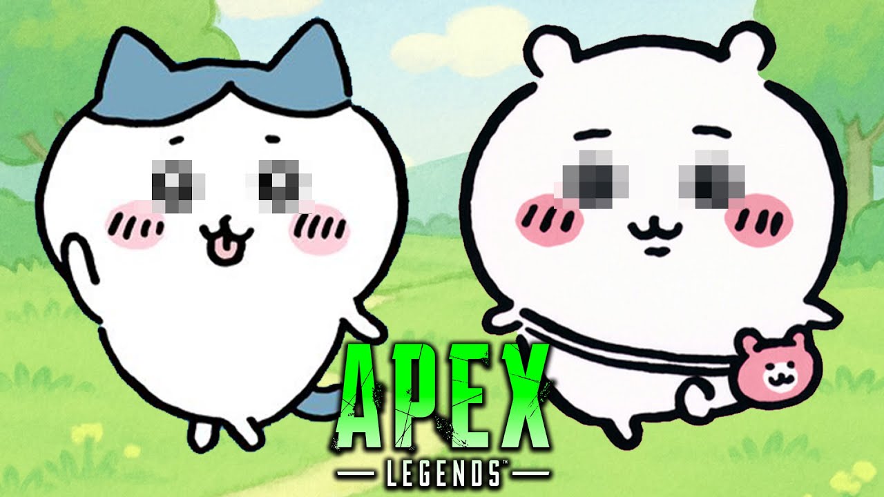 ちいかわとハチワレが二人でAPEXを始めたようです【エーペックスレジェンズ】