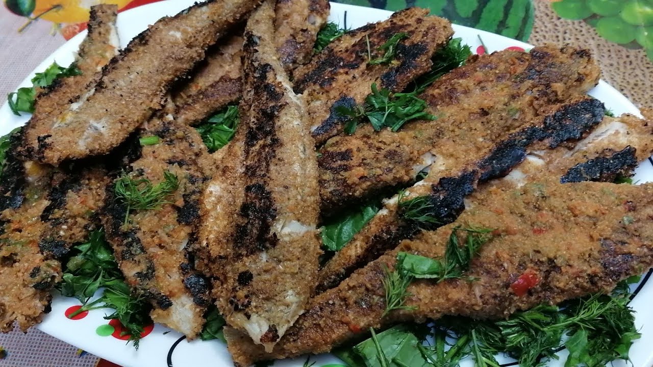 سمك مكرونه مشوي بالدقه اللذيذه