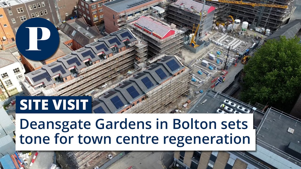 Take a tour of Bolton's new Deansgate Gardens development