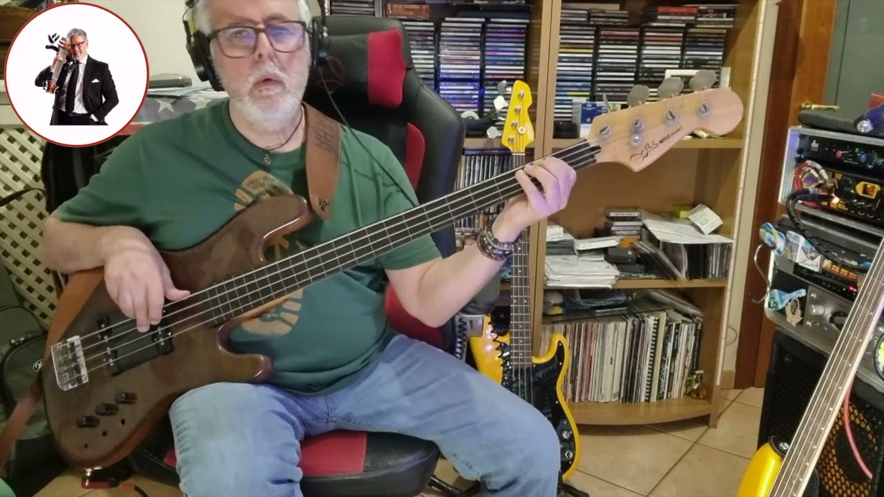 The one - ELTON JOHN (Personal bass cover) by Rino Conteduca with fretless bass
