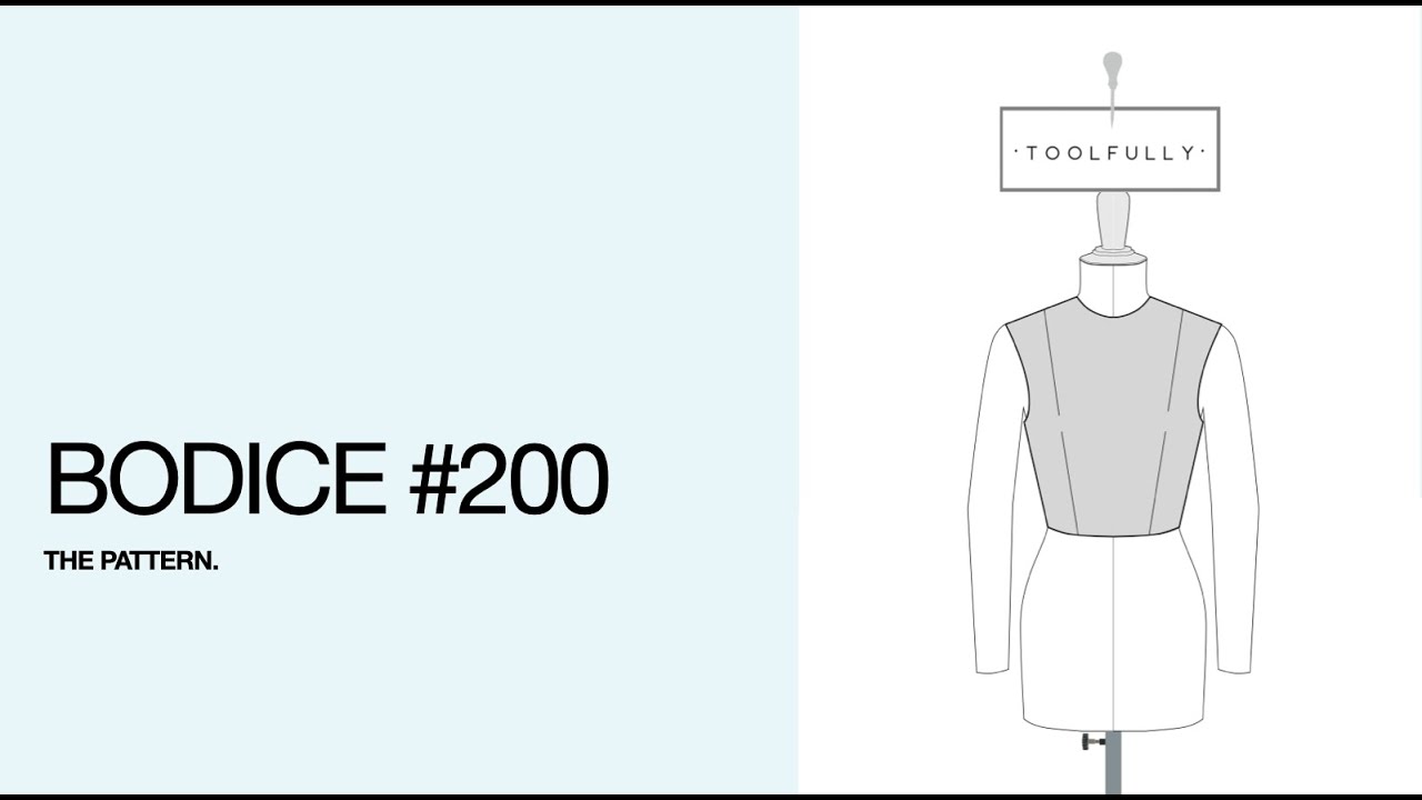 Bodice pattern #200.