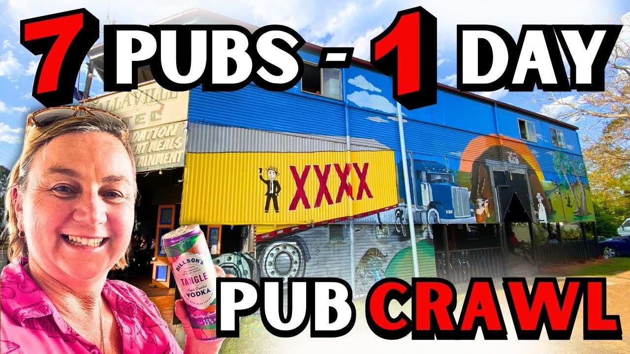 WE HIT 7 COUNTRY PUBS in 1 DAY – Bundy’s Ultimate Pub Tour 🍻