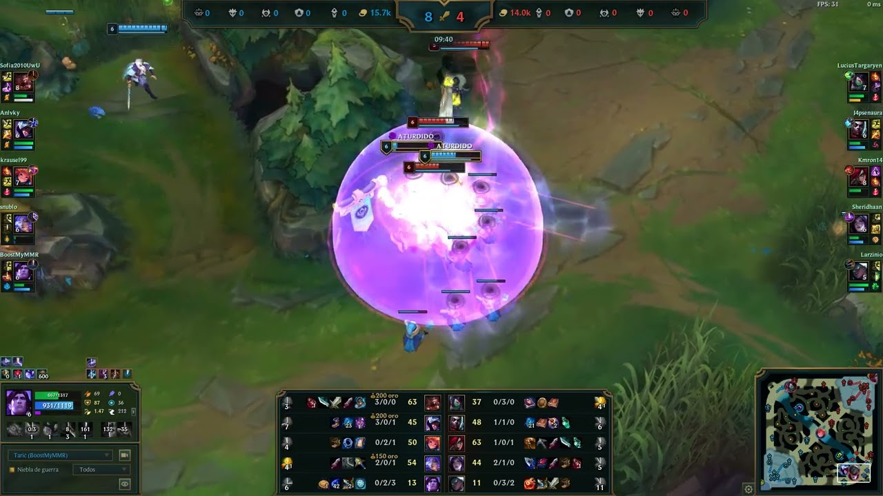 Taric & Yunara VS Senna & Kaisa