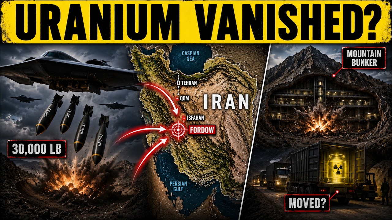 30,000 Pounds Fell on Iran's Mountain... What They Found Changed Everything