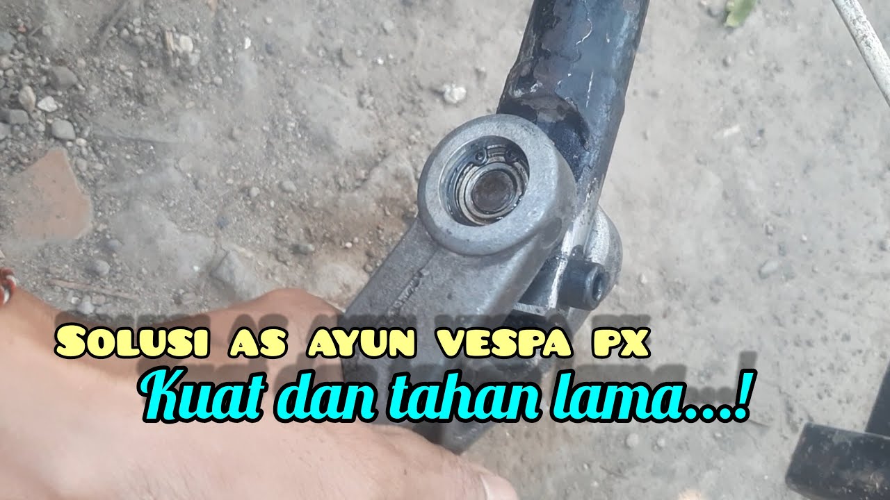 UPGRADE AS AYUN VESPA PX MENGGUNAKAN BEARING. #fyp #upgrade #vespaindonesia
