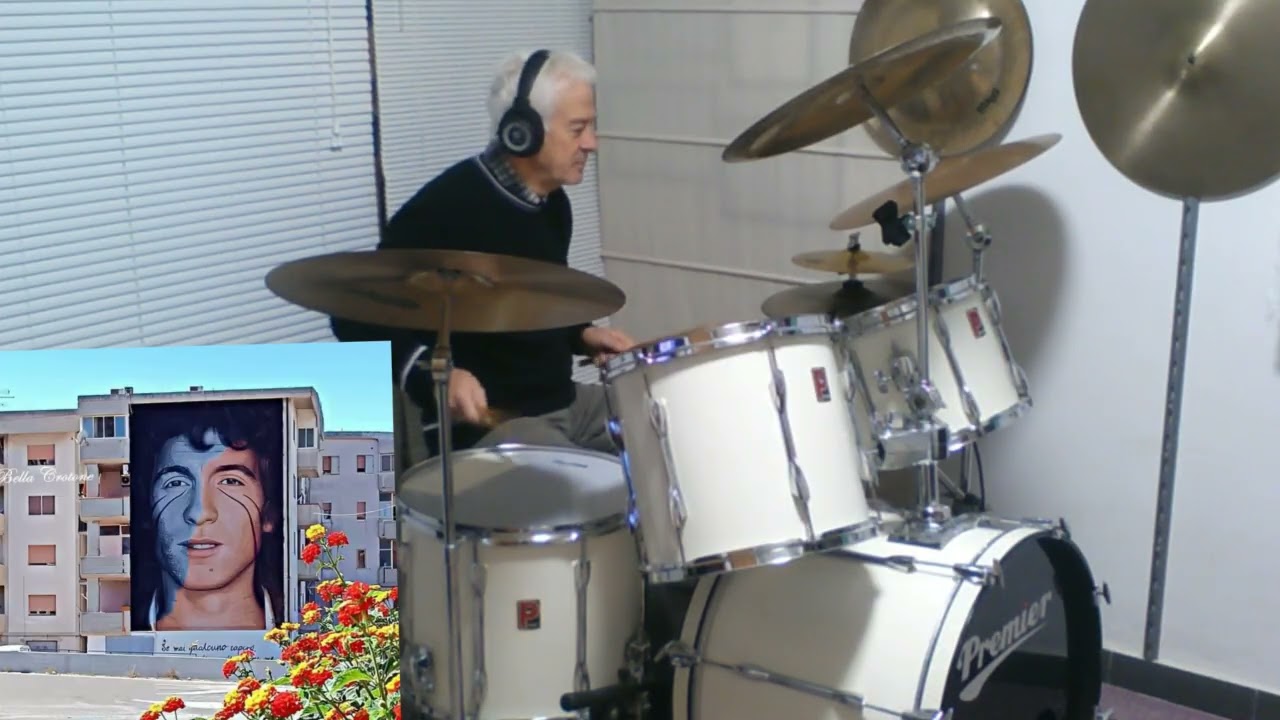 Rino Gaetano - E cantava le canzoni -  cover drum Vincenzo Pugliese.