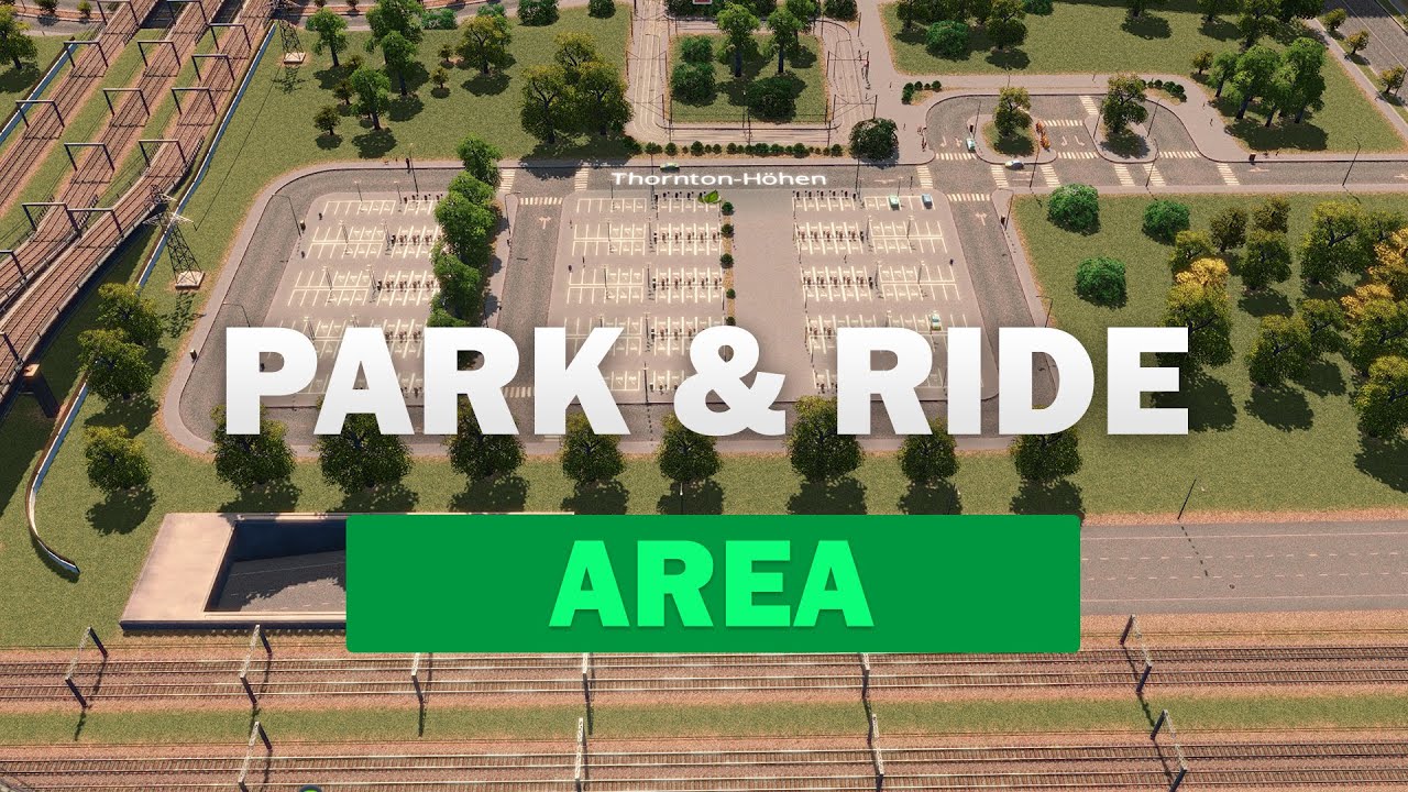 Building a great Park and Ride Area without Mods | Cities Skylines [EP 09] | Menson Plays