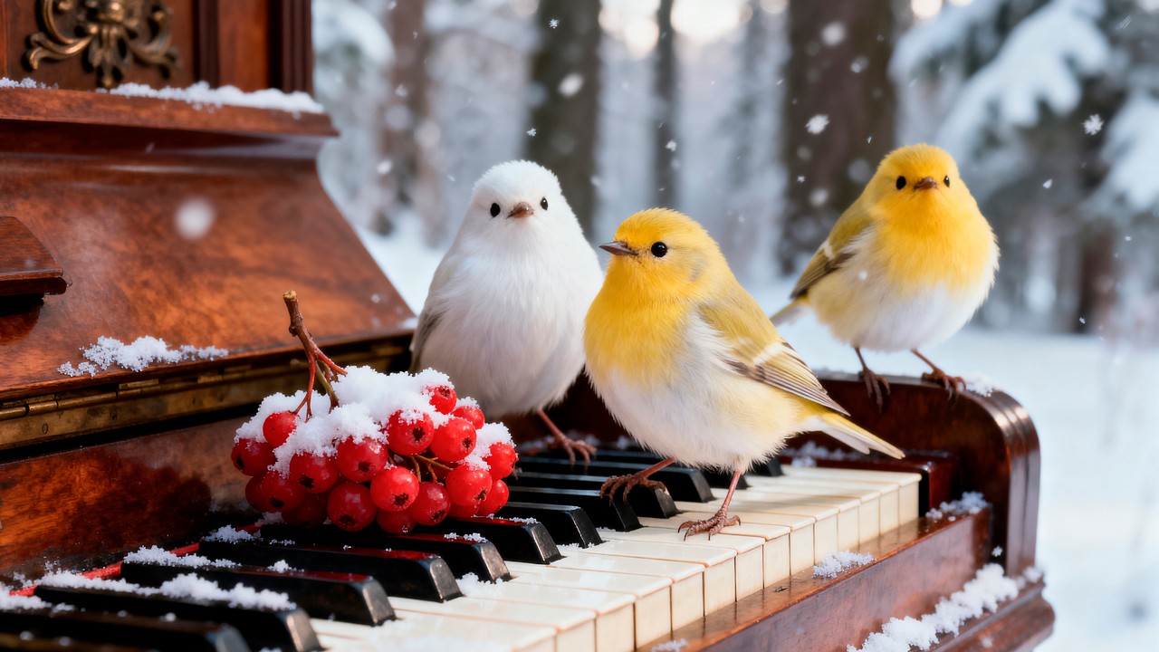 🕊️Birds Singing with Calm Piano | Relaxing Music for Inner Peace & Deep Sleep✨