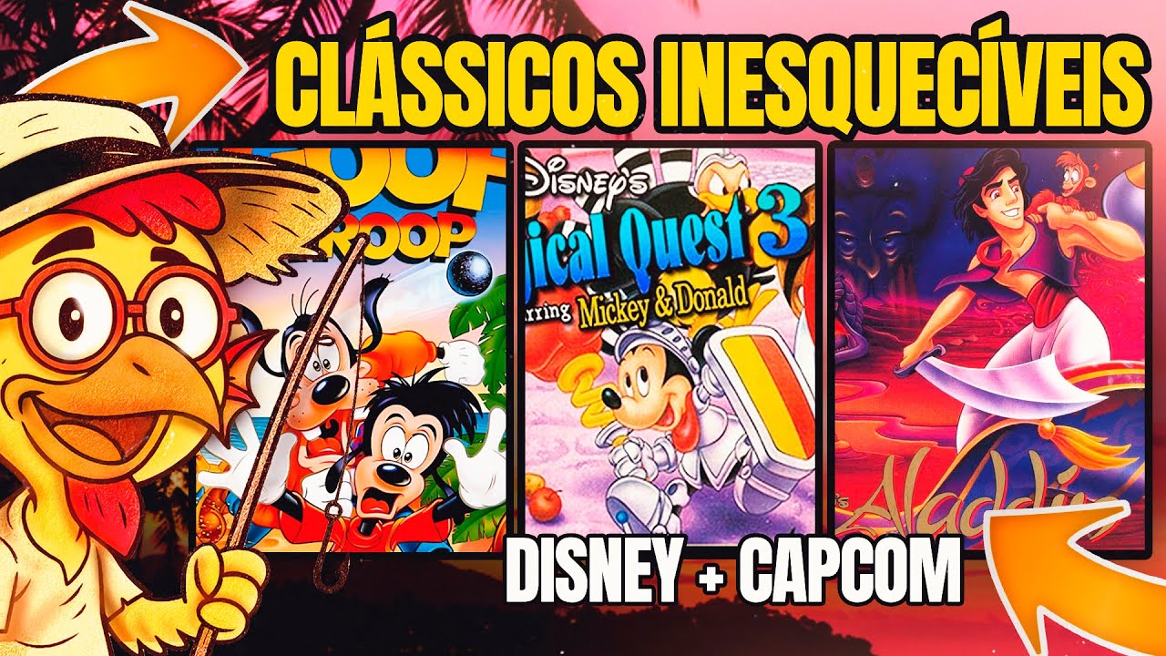 Os MELHORES jogos de SNES são da DISNEY, e eu posso PROVAR