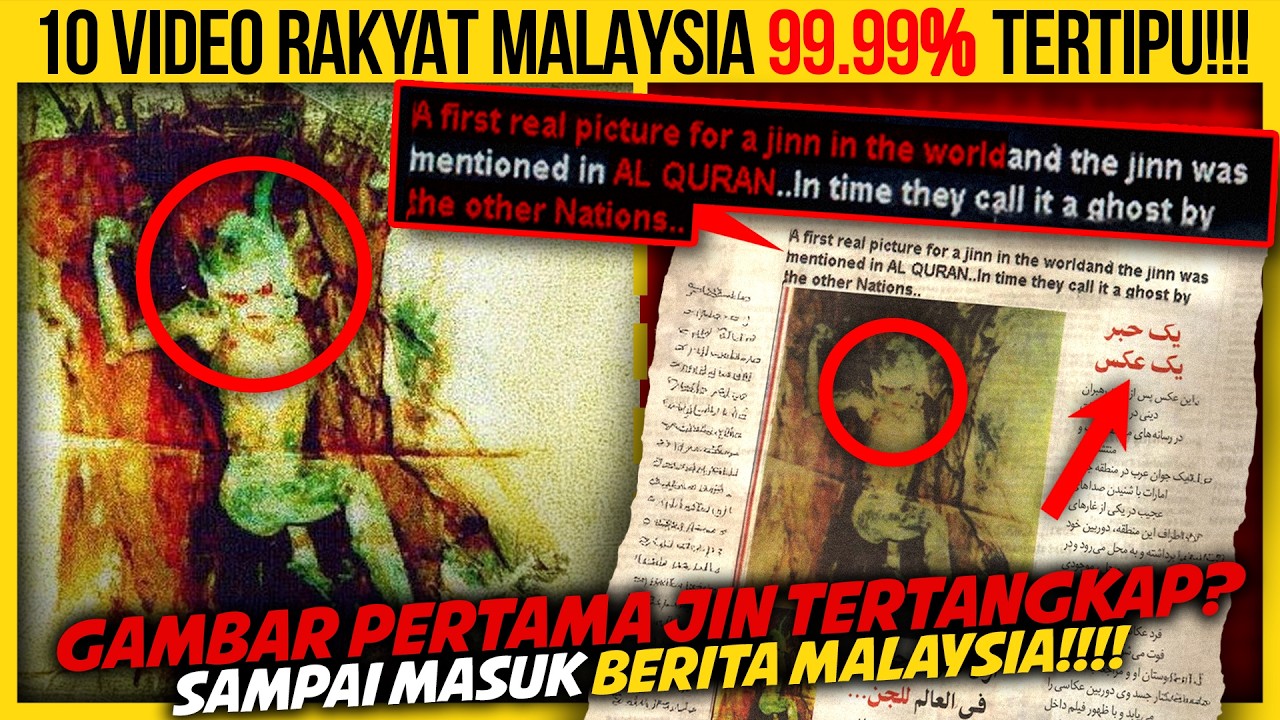 10 VIDEO PALSU TERKENAL BERJAYA MENIPU RAKYAT MALAYSIA KORANG TAK PERASAN