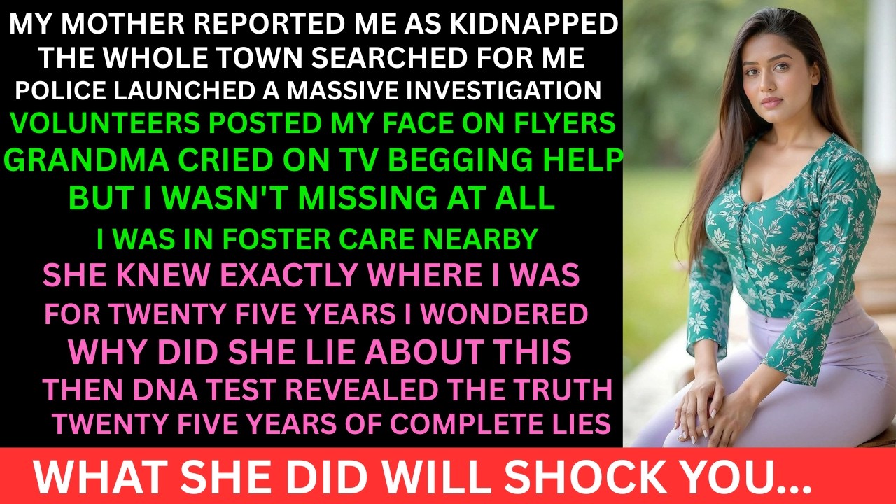 My Mother Put Me In Foster Care And Told Everyone I Was Kidnapped — 25 Years Later...
